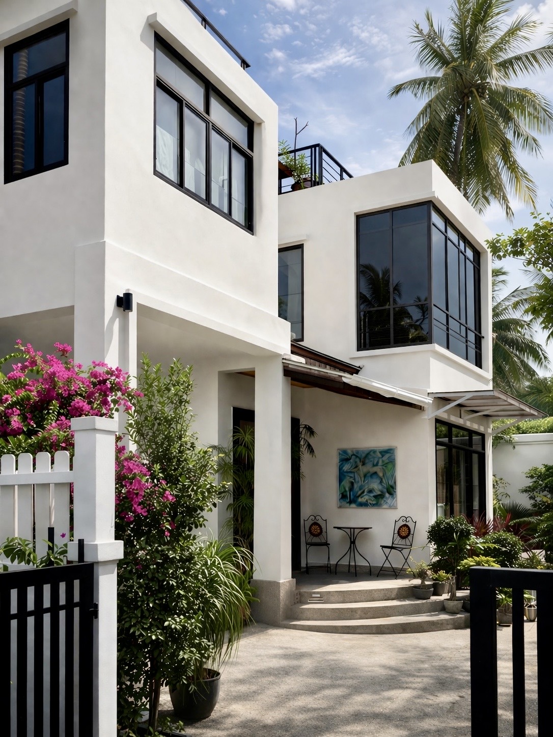 Villa front
